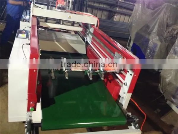 GBDE-700 Factory Direct Easy Optional Full Automatic Punching Four Lines Pe Plastic Vest T-shirt Bag Making Machine photo-5