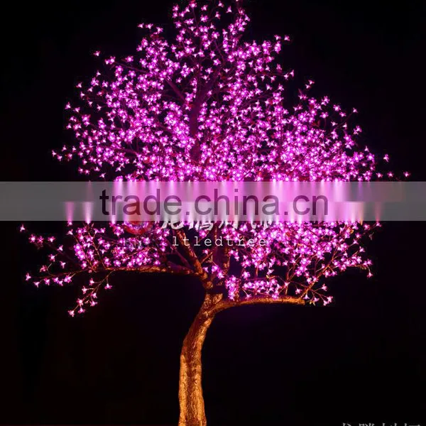 Outdoor Deco Pink Led Cherry Blossom Tree Light photo-2