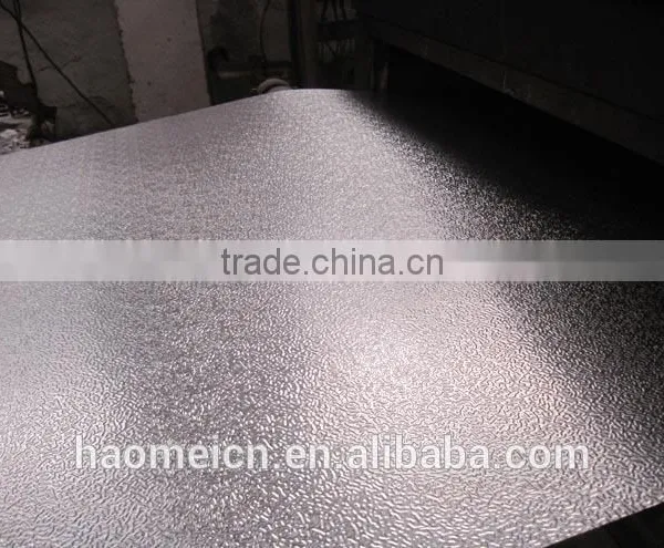 1100 aluminium embossing machine