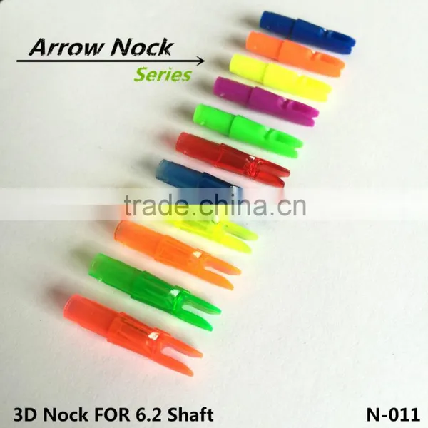 3D Arrow Nocks for Glassfiber Arrow and Carbon Arrow Shaft photo-2