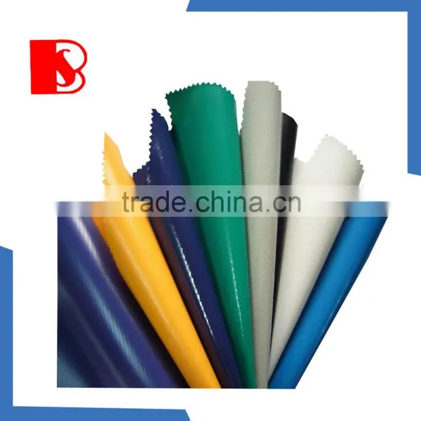 China Factory Supplier 100% Polyester Fabric PVC Coated Tarpaulin Pvc Truck Cover Pvc Tarpaulin photo-5