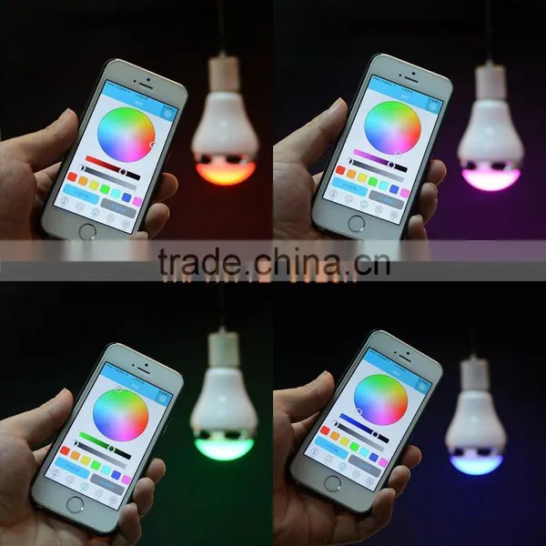 Smart LED Light Bulb With Built-in Bluetooth Wireless Speaker photo-4
