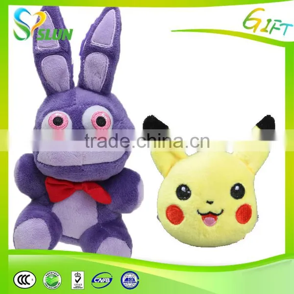 Safety Stuffed Mini Toy 8cm Plush Emoji Keychain photo-2