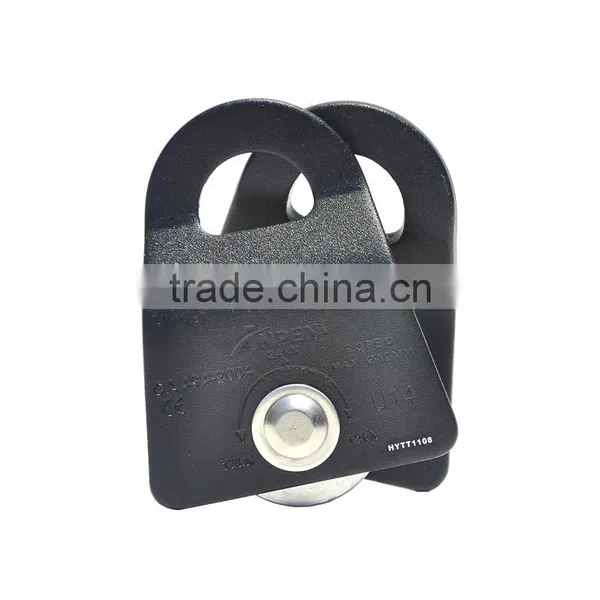 Light Weight Flexible-Side 12mm Rope Size Aluminum Single Pulley photo-2