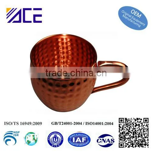 Custom Beer Drinking Moscow Mules Copper Mug Cup photo-3