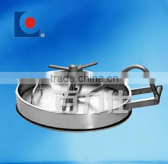 Hot Sale Sanitary Stainless Steel YAF Rectangular Manhole Cover for Tank photo-2
