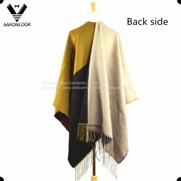 2017 New Design Factory Direct Big Size Woven Ponchos Patterns photo-2