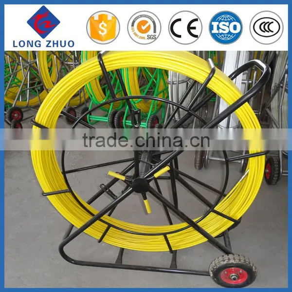 Cable Laying Tool Fiberglass Duct Rodder/4.5~16mm Fiberglass Duct Rodder