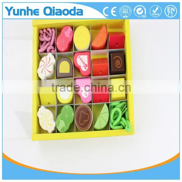 Early Learning Wooden Stringing of Beads Box photo-4