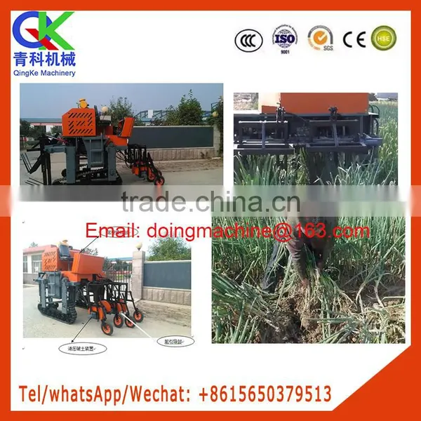 Diesel 2 Row Welsh Onion Harvester Apply for Flat Area photo-3
