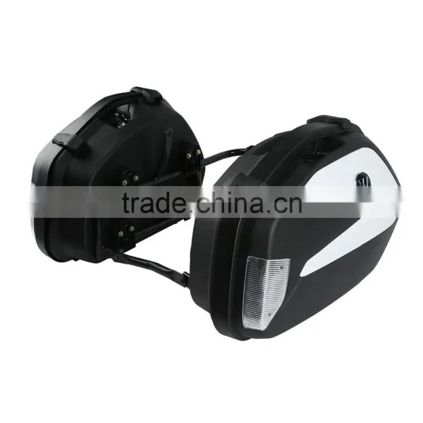 Saddle Bags Trunk Luggage w/ Lights Mount Bracke For KTM 125 200 DUKE 2012-2015 photo-3