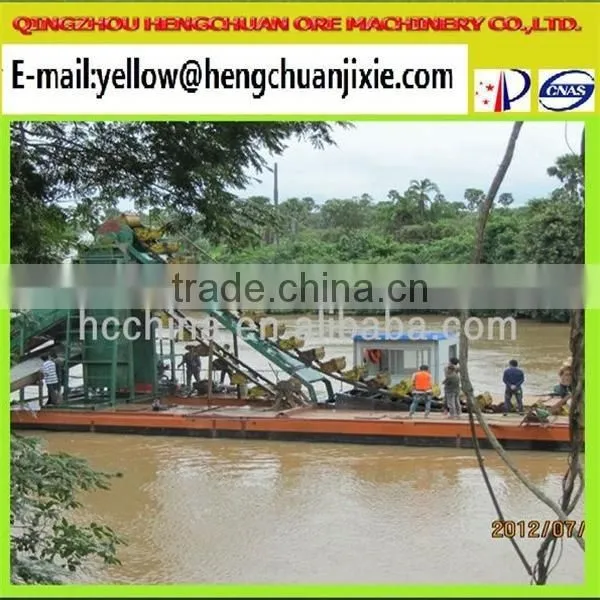 Good Performance Bucket Type Gold Dredger for Sale photo-3