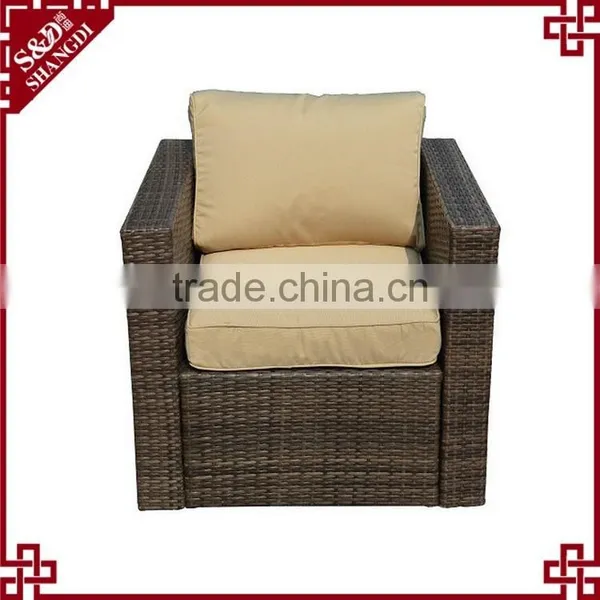 S&D Garden Furniture Suppliers Cheap Rattan Garden Sofa photo-4