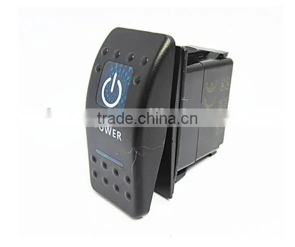 Rocker Switches With POWER LIGHTS Red photo-3