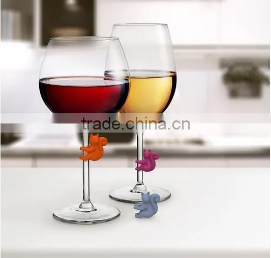 Silicone Social Climbers Squirrel Drink Markers photo-2