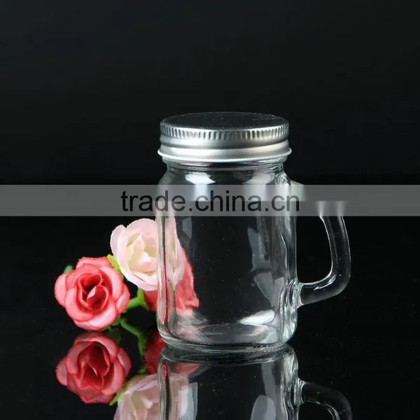 China Supplier Sales Welcome OEM High Quality Mason Jar With Handle photo-3
