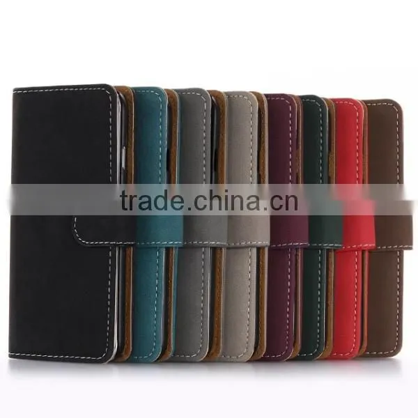 2017 Hot Sale Retro Matte Flip Wallet Leather Phone Case For IPhone 7 photo-6