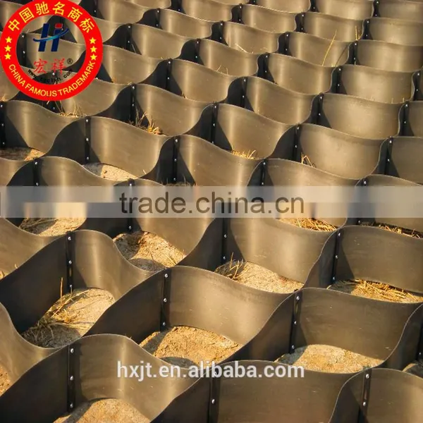 Constructing Concrete Retaining Wall HDPE Geocell Pavers Supplier photo-6