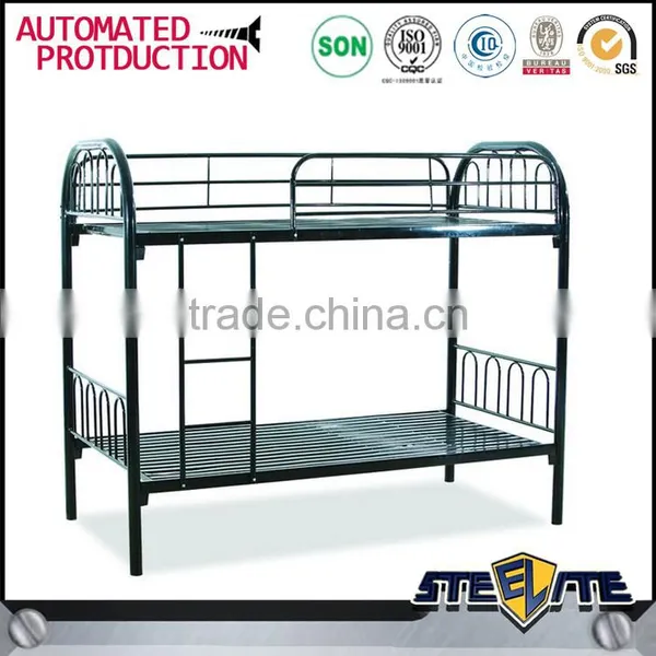 Easy Assembly Double Decker Heavy Duty Cheap Adult Metal Bunk Bed/ Metal Bed in Malaysia