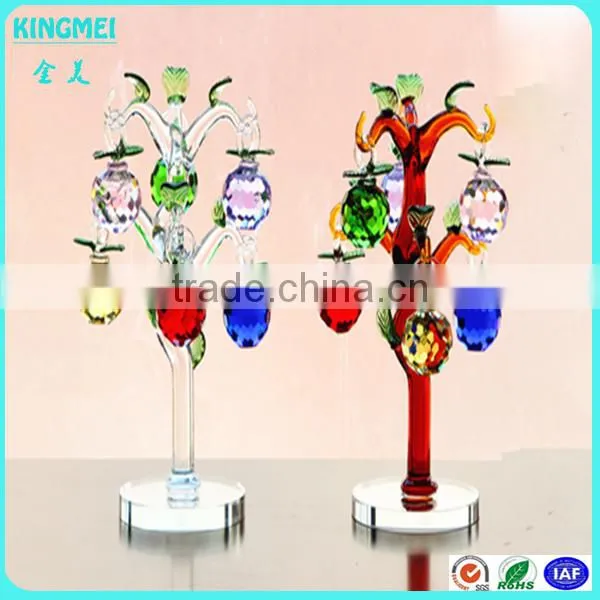 Hot Colorful Crystal Apple Tree Wedding Souvenirs With 18 Apples photo-5