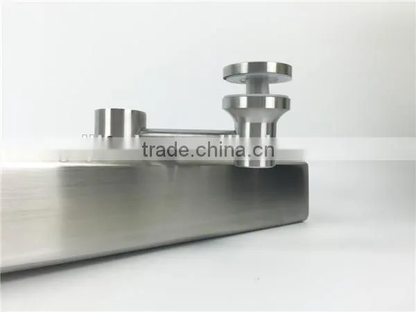 Stainless Steel Square Glass Balustrade/Flat End Balustrade For Glass photo-2