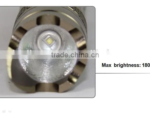 Glare Light Camping&Hiking Flashlight 18650 Led Aerospace Alluminium Alloy Warning Light Emergency Torch photo-2