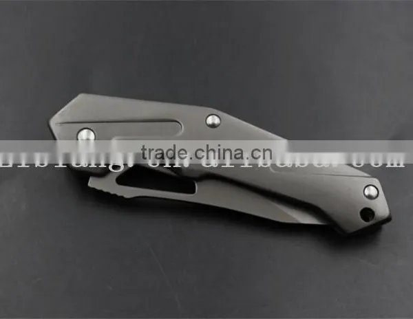 Special Gift for Men 400C Damascus Folding Knife photo-6