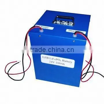 Solar Lithium Battery Pack LiFePO4 24V 100AH for Solar Home Sytem photo-2