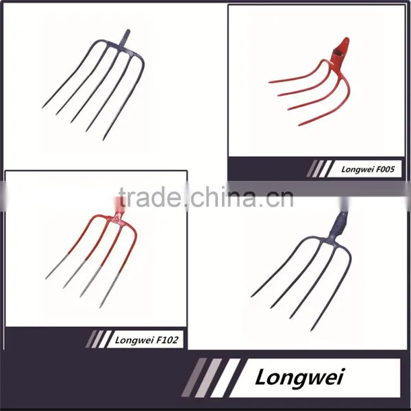 Tangshan longwin farming & gardenforks with wooden handle