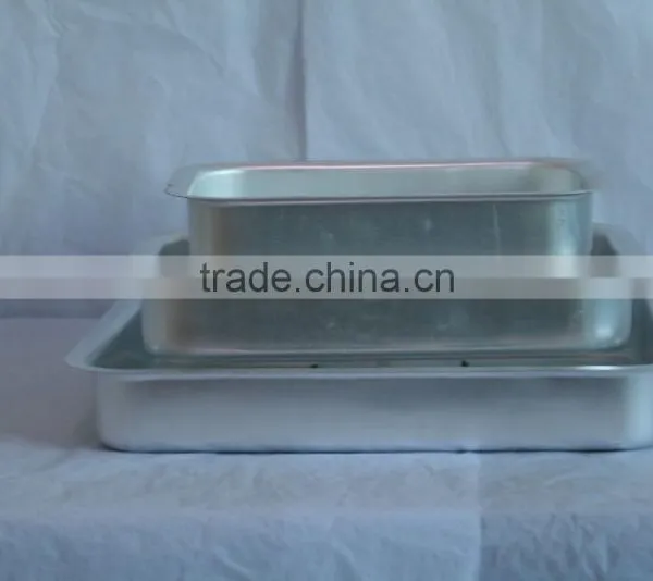 LY 3pcs Aluminium Square Baking Tray photo-2