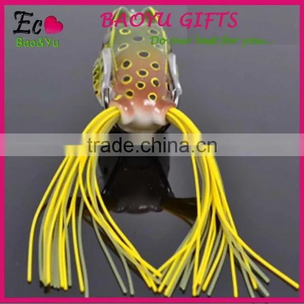 Model LYO3 Frog Super Soft Lures 55mm 14g Floating Fishing Bait photo-2
