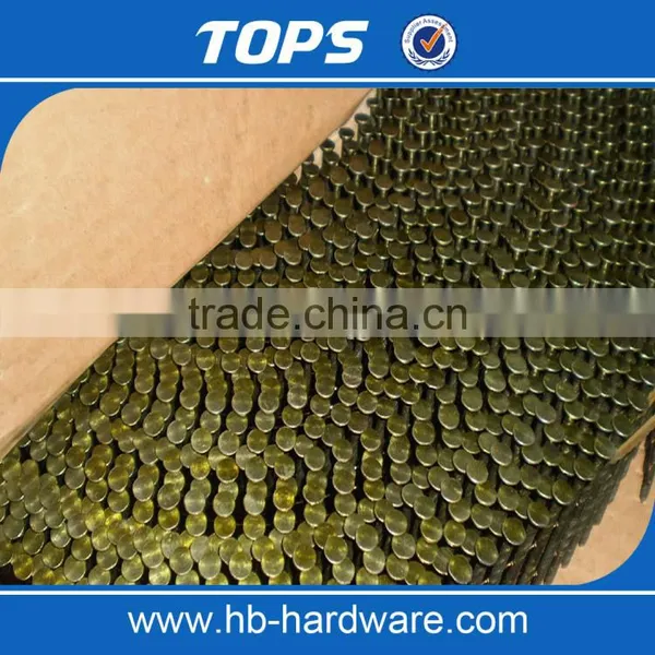 Vinyl Coated Screw Coil Nails for Making Wooden Pallet photo-3