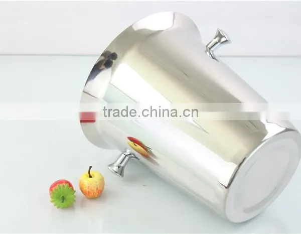 Wine Beer Bottle Custom Logo Stainless Steel Ice Bucket photo-3