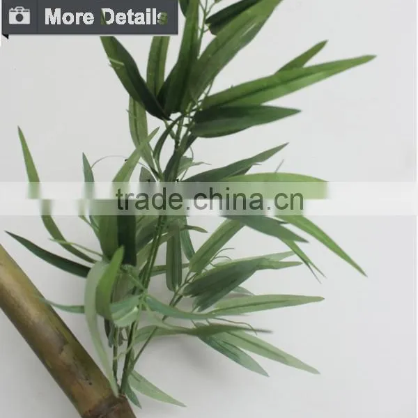 Artificial Wholesale Bamboo Trunk and Leaves for Indoor and Outdoor Landcaping Decoration photo-4