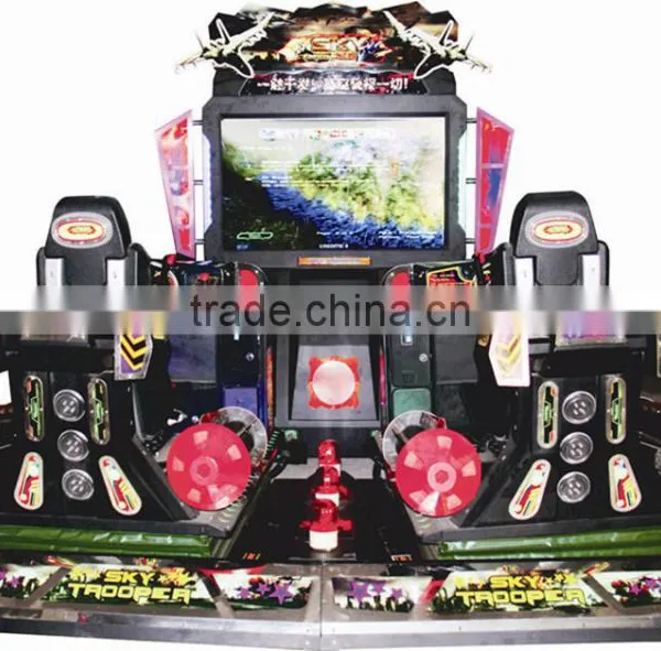 Hot Sale All Dynamic Racing Machine/4D Sky Trooper Simulator Arcade Car Racing Game Machine DF-S013 photo-2