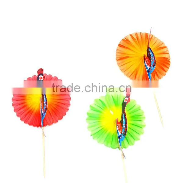 Phoenix /bird/artificial Flowers Decoration for Happy Birthday photo-3