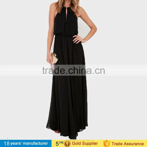 Elegant Casual Cheap Bridesmaid Vestido de Festa Pleated A-Line Chiffon Formal Party Long Wedding Evening Maxi Dresses for Women photo-5