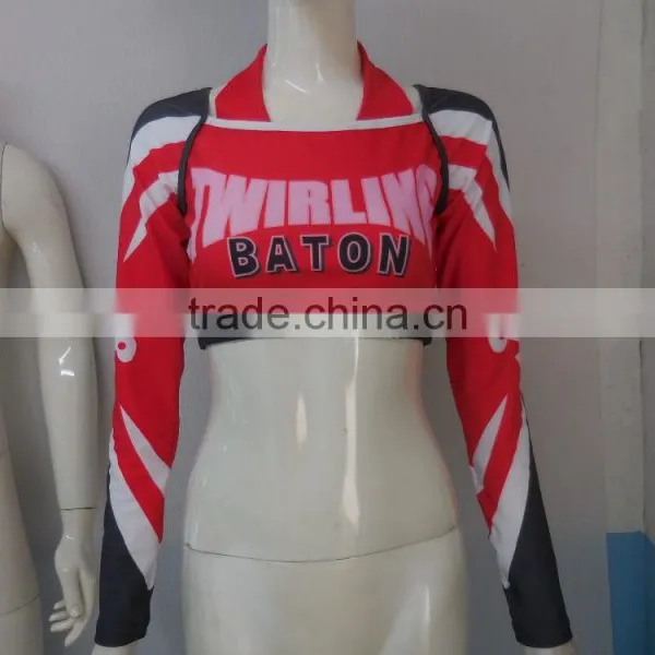 Cheerleading Shirt and Shorts, Plus Size Cheerleading Uniforms Custom photo-5