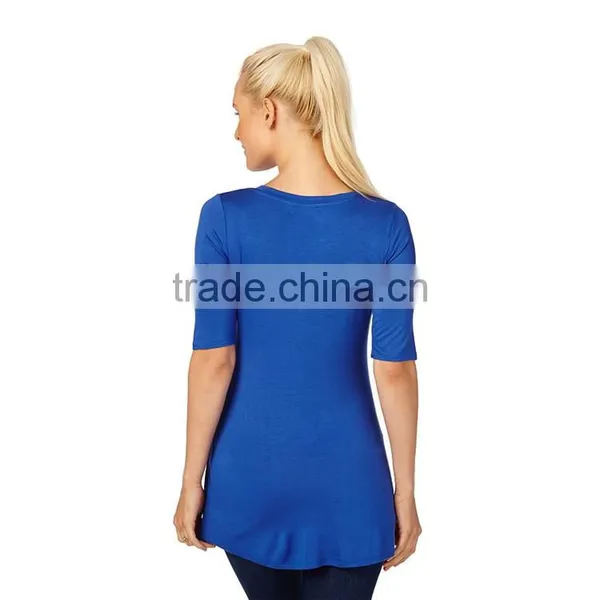 Wholesale Plus Size Sexy v Neck Maternity t Shirt Maternity Clothing Dropship photo-3