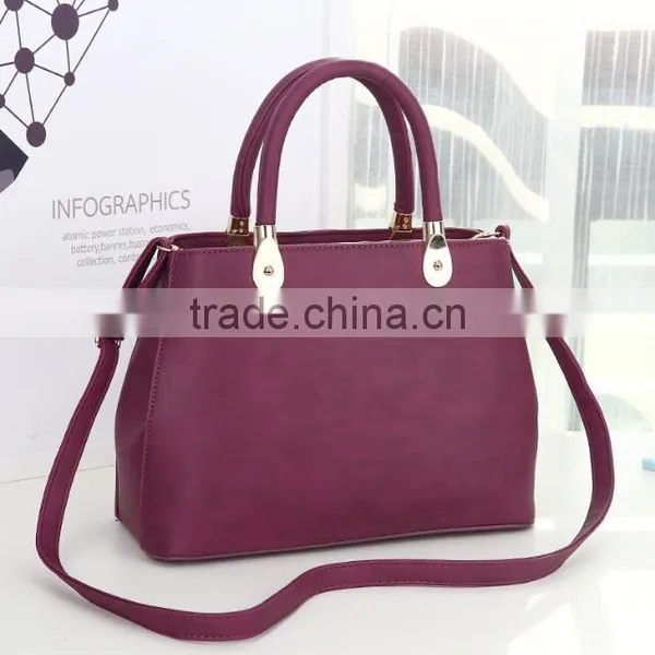 Zm50090b pu Leather Women Shoulder Bag Europe Fashion Pure Ladies Handbag photo-4