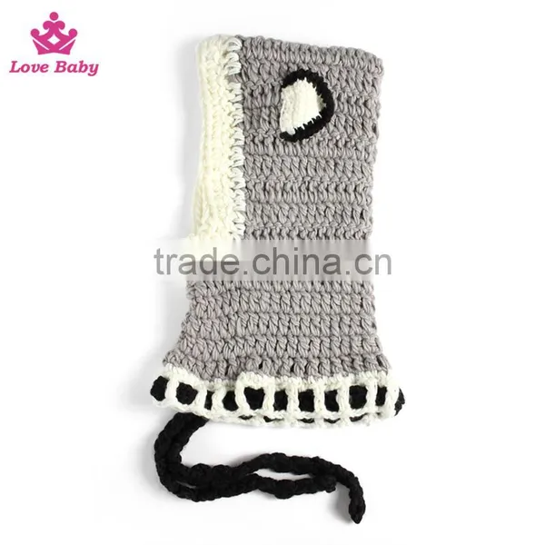 Handmade Baby Photo Props Hat Knitted Kids Fox Photography Hat for Kids photo-2