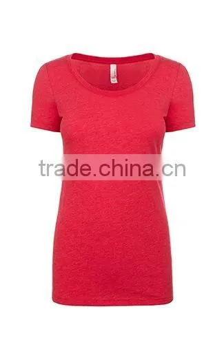 Next Level Apparel Ladies' Tri-Blend Scoop Tee - Made From Pre-shrunk 50% Polyester, 25% Cotton and 25% Rayon. photo-4
