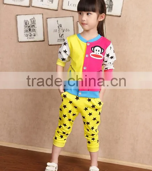 Custom Wholesale Cute, Little Circle, and Pure Cotton Cartoon Children's Clothing