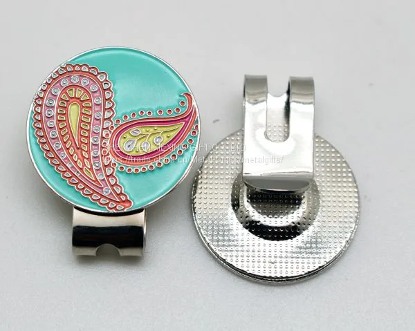 Custom Magnetic Golf Hat Clip With Ball Marker photo-2