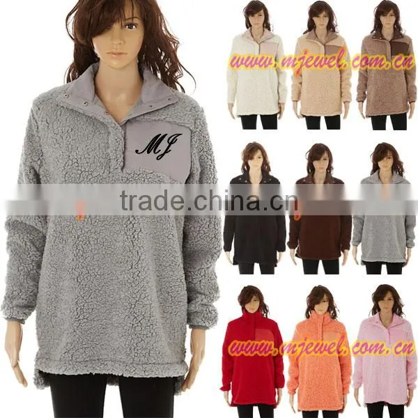 FACTORY Wholesale Sherpa Pullover Stocks photo-6