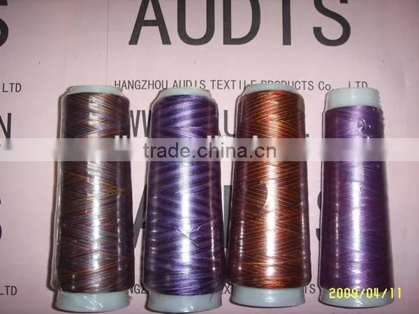 120D/2 Sell Multicolor Embroidery Thread photo-5