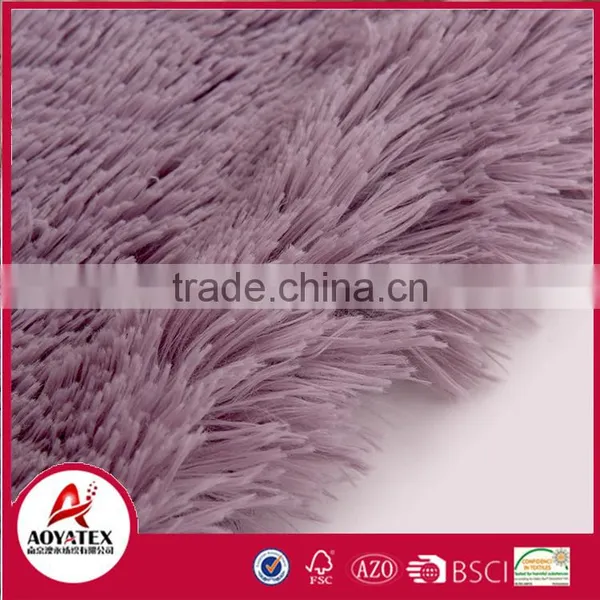 Fashion Pattern pv Long Pile Fake Fur Throw Micromink Blanket photo-6