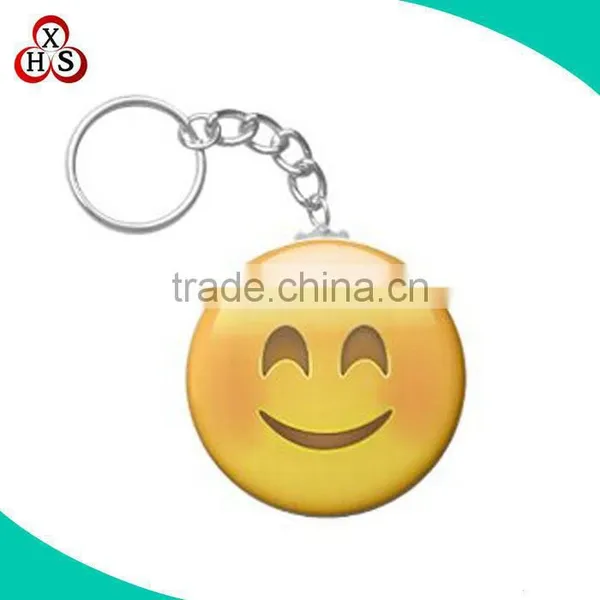 2016 Wholesale Funny Plush Stuffed Emoji Keychain photo-6