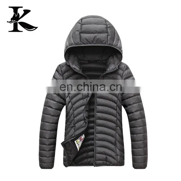 Mens Outdoor Wear Winter Down Nylon Jackets photo-4