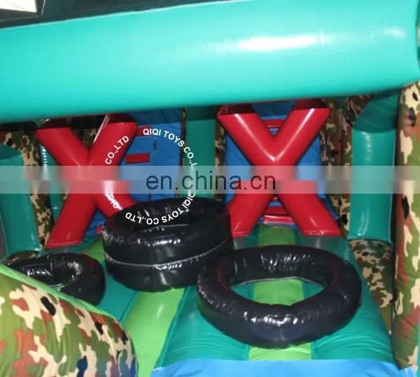 Military Army Camouflage Bootcamp Boot Camp Theme Inflatable Obstacle Course photo-3